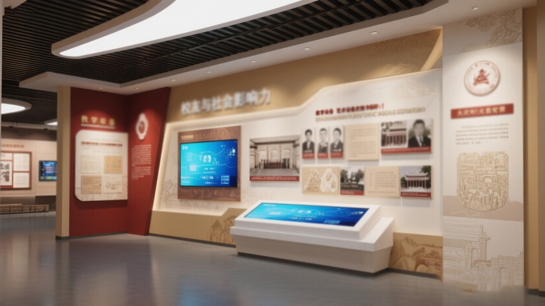 校史館，校史展廳